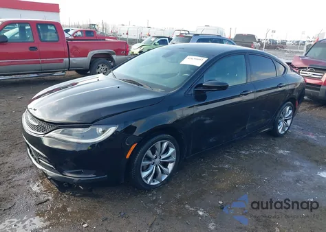 2015 Chrysler 200 S из США, поврежденный, VIN 1C3CCCBB0FN750177